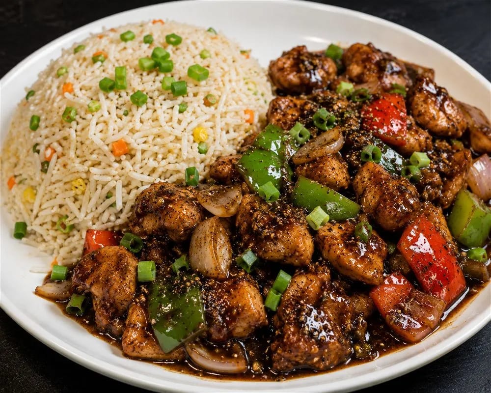 Black Pepper Chicken